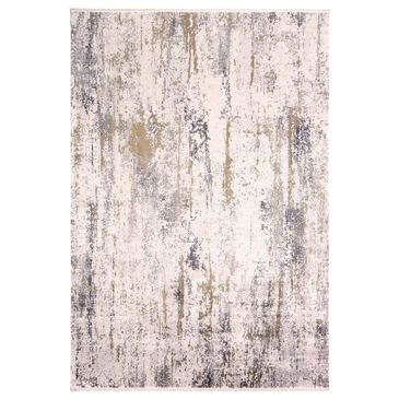 Feizy Rugs Cadiz 3"1" x 5" Ivory and Gray Area Rug, , large