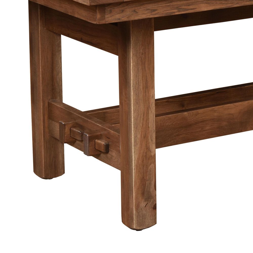 Trailway Llc Sutter Mills 66 inch Dining Table in Rustic Hickory with 1-18&quot; Leaf, , large