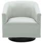 Hearth and Haven Garland Swivel Chair in Dove Grey, , large