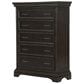Nicolette Home Caldwell Chest in Caldwell Dark Brown with Black, , large