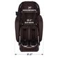 Osaki Advent 4D Power Zero Gravity Massage Chair with Spinning Calf Rollers in Brown, , large