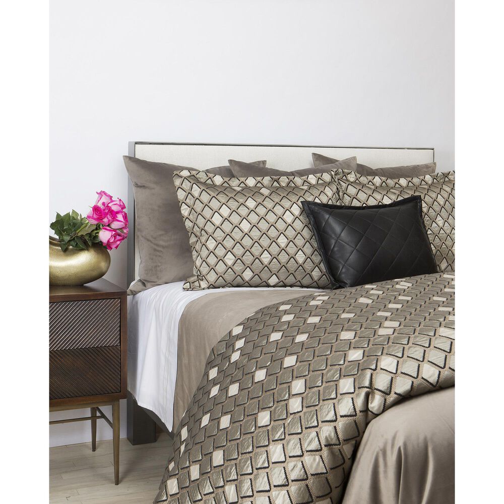 Ann Gish Art Of Home 3-Piece King Scales Duvet Set In Taupe, , large