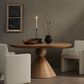 Four Hands Bibianna Dining Table in Smoked Honey and Blush - Table Only, , large
