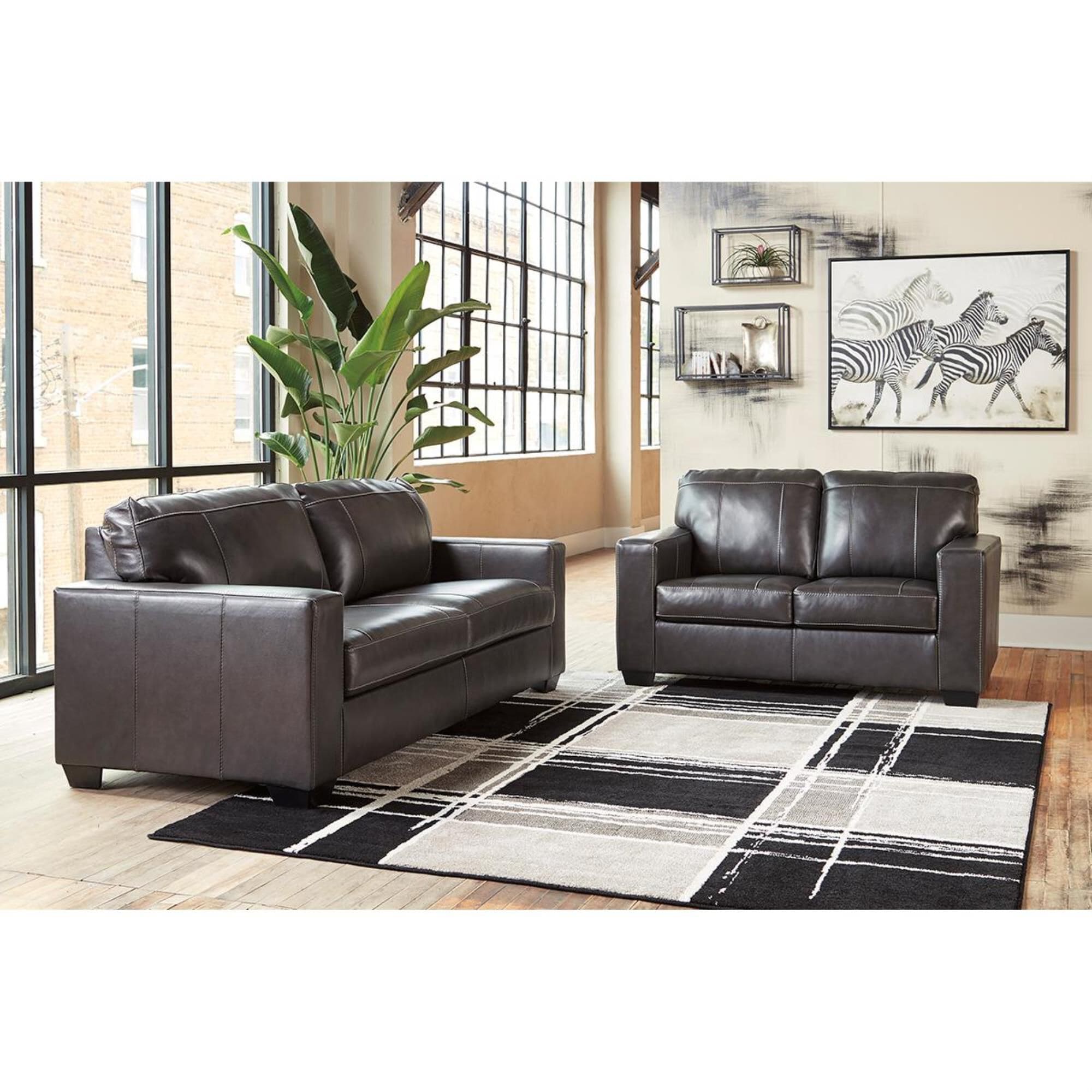 Signature design by ashley best sale morelos gray sofa
