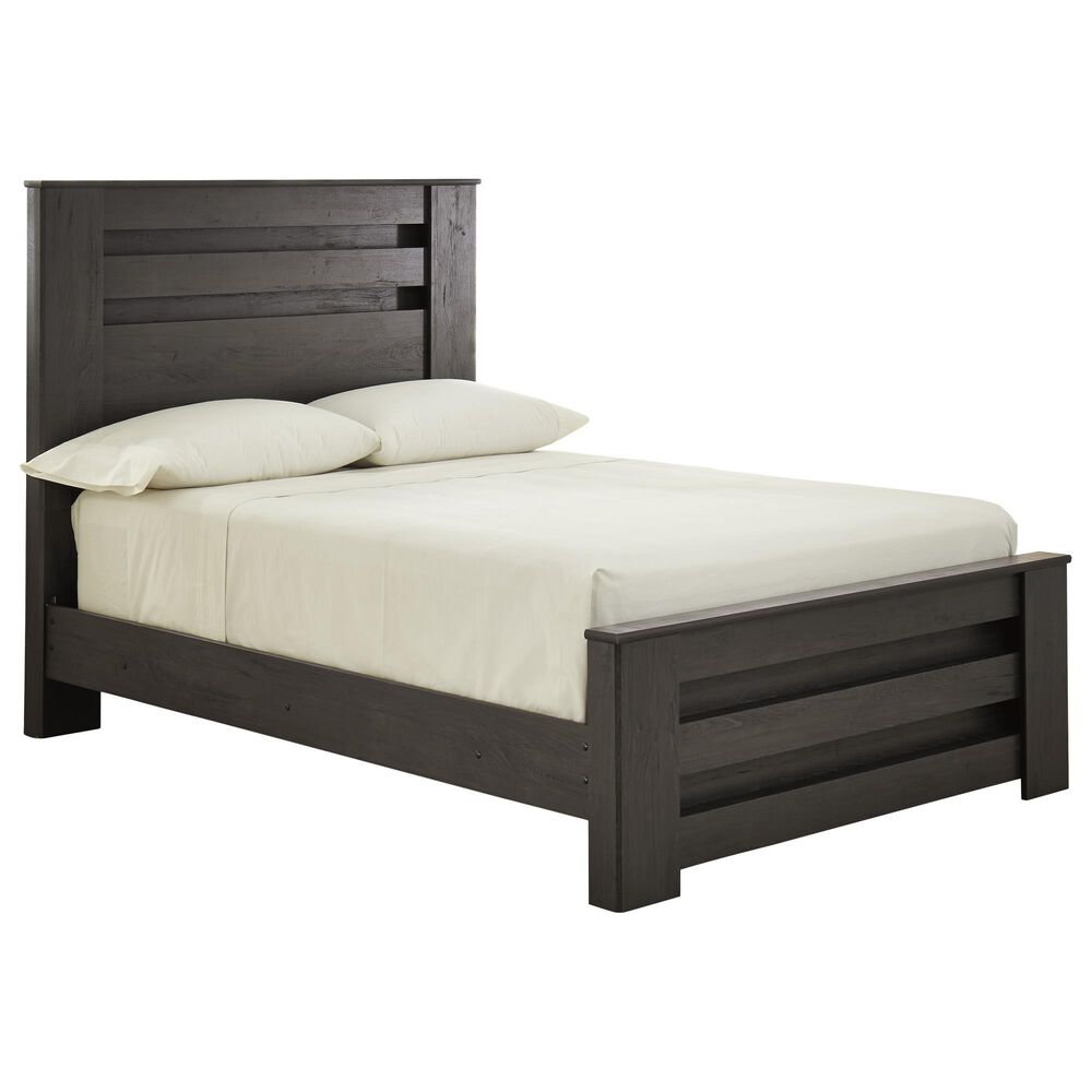 Ashley Brinxton 3-Piece Full Panel Bed Set in Dark Charcoal, , large