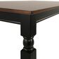 Ashley Owingsville Rectangular Dining Table in Cottage Black and Burnished Brown - Table Only, , large