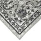 Amer Rugs Alpine 2"7" x 10" Dark Gray Runner, , large