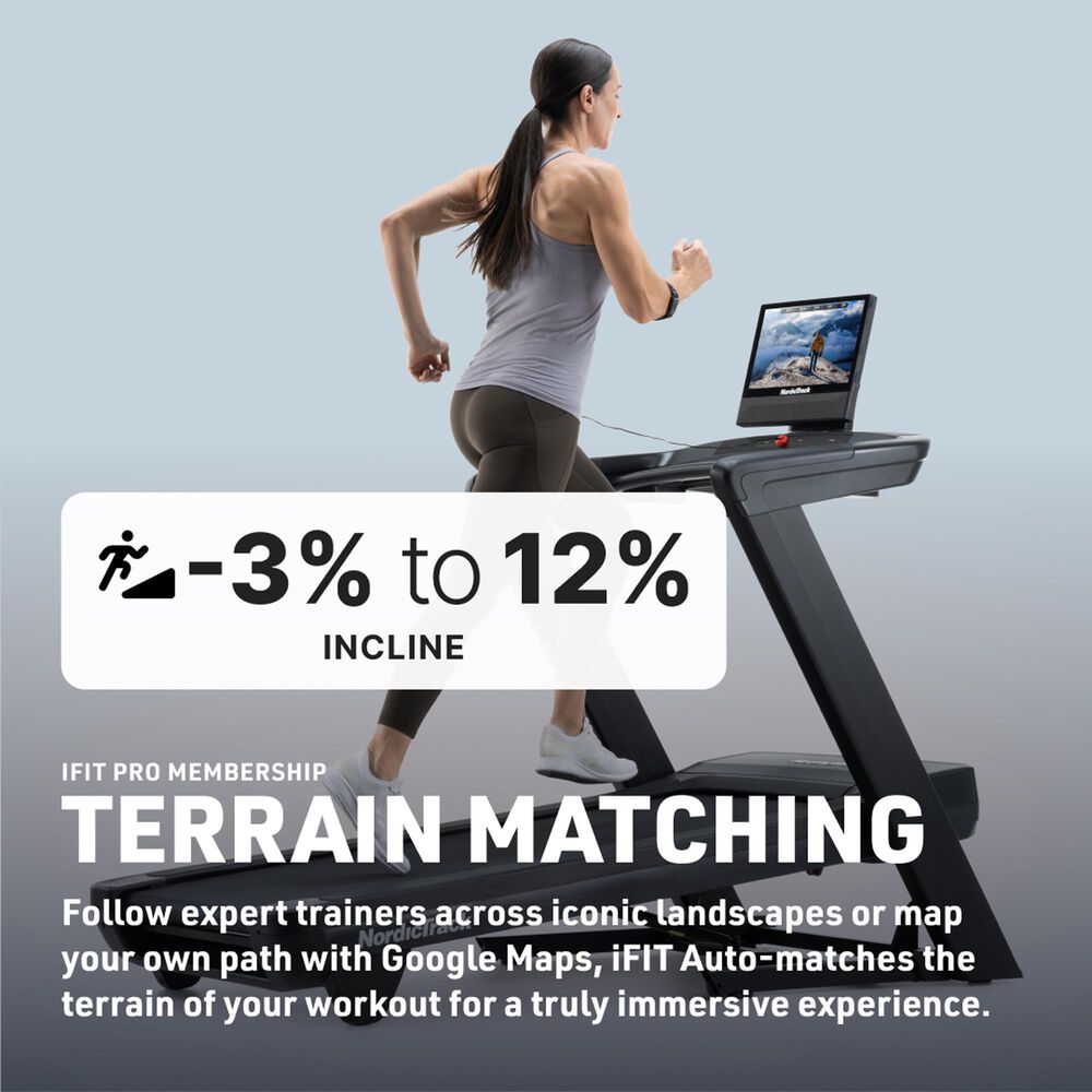 NordicTrack Commercial 1750 Folding Treadmill with iFIT, , large