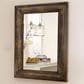 Jamie Young Elmridge Rectangular Wall Mirror in Antique Brass, , large
