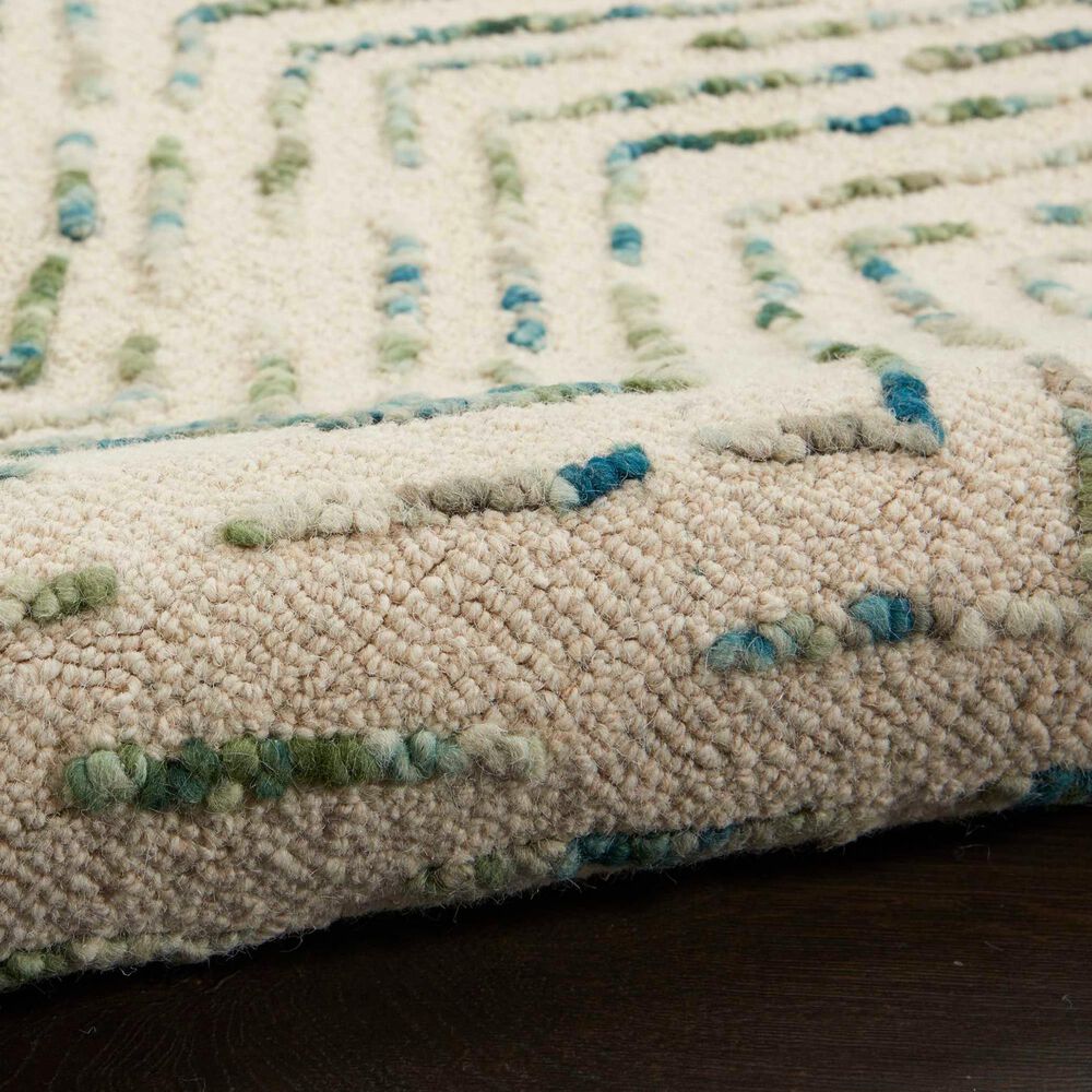 Nourison Colorado 8&#39;3&quot; x 11&#39;6&quot; Ivory and Green Area Rug, , large
