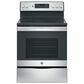 GE Appliances 30" Free-Standing Electric Convection Range in Stainless Steel, , large