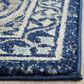 Safavieh Evoke EVK251C-27 2"2" x 7" Blue/Ivory Runner, , large