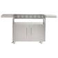 Coyote Outdoor Cart for 42" CL or SL Series Grill in Stainless Steel, , large