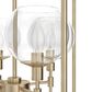 Hunter Xidane 4-Light Foyer Lantern in Alturas Gold, , large