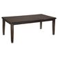 Ashley Haddigan 6-Piece Rectangular Dining Set in Dark Brown, , large