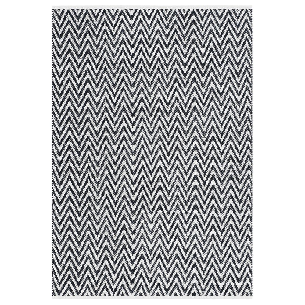 Safavieh Montauk MTK812 5' x 8' Black and Ivory Area Rug, , large