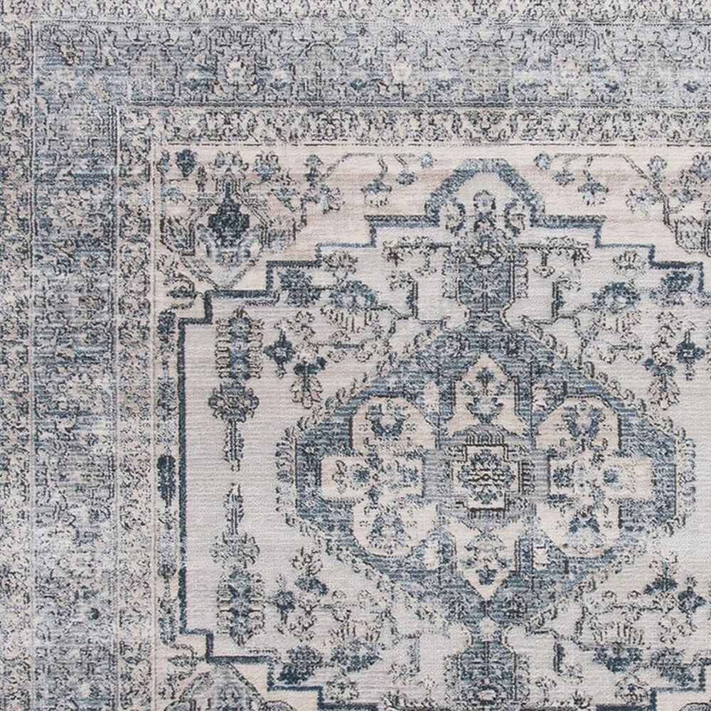 Safavieh Oregon 2&#39;2&quot; x 8&#39; Light Blue and Ivory Runner, , large