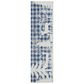 Dalyn Rug Company Wonderland WN32 2"3" x 7"6" Blue Indoor/Outdoor Runner, , large