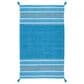 Safavieh Montauk MTK215M 5" x 8" Blue and Grey Area Rug, , large