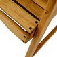 Hearth and Haven Outdoor Adirondack Dining Chair in Natural (Set of 2), , large