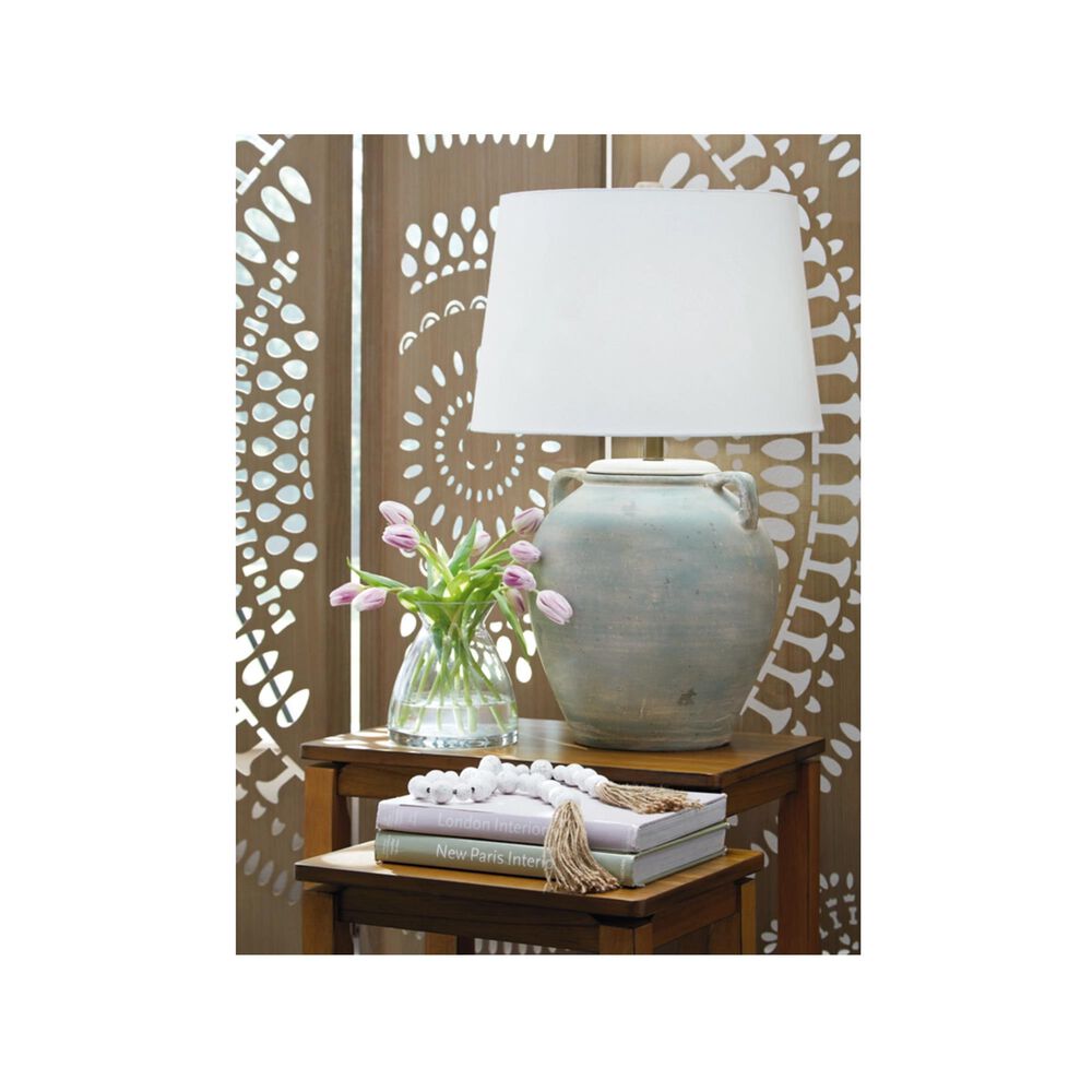 Ashley Shawburg Terracotta Table Lamp, , large