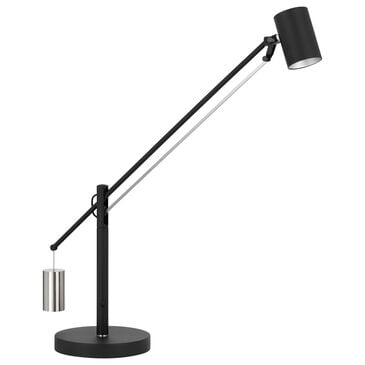Cal Lighting Pendulo Desk Lamp in Sand Black, , large