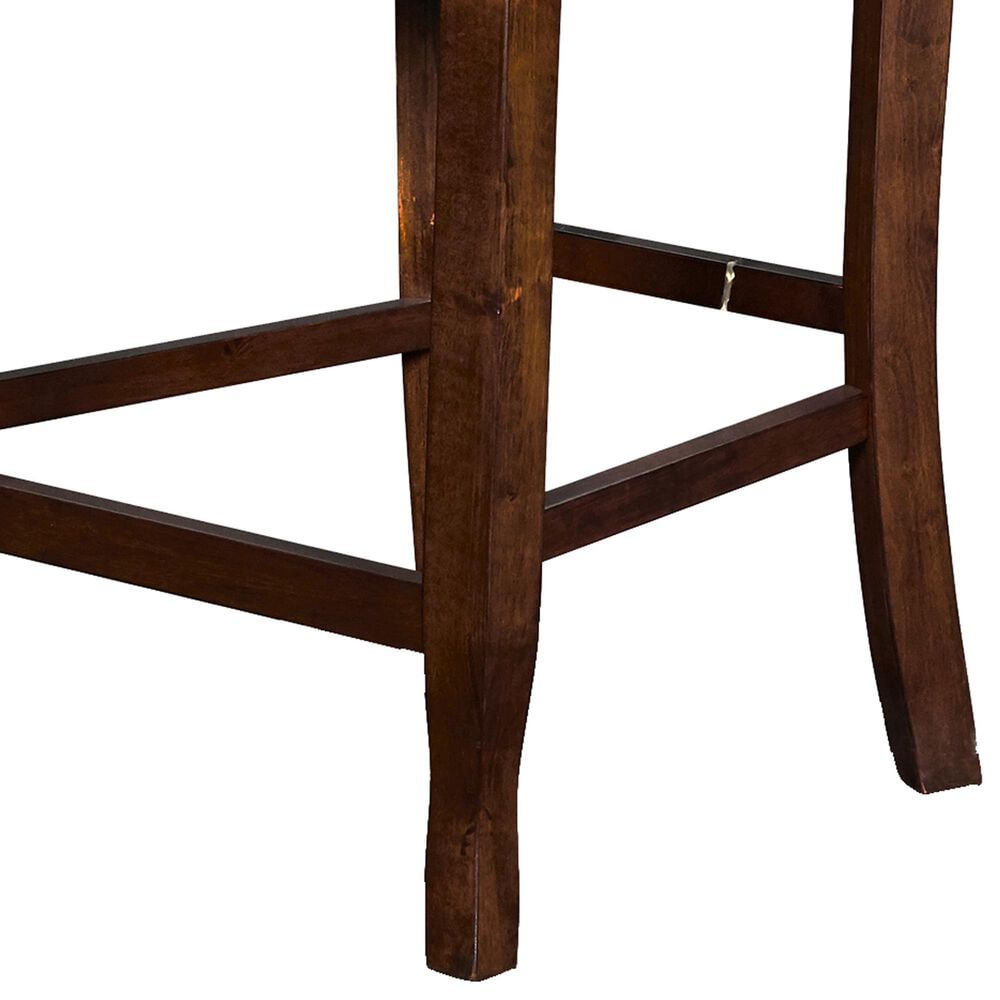 New Heritage Design Bixby Counter Side Chair in Espresso Cherry, , large