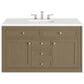James Martin Vanities Chicago 48" Single Bathroom Vanity Cabinet in Walnut Whisper, , large