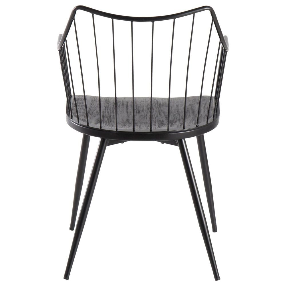 Lumisource Winston Arm Chair in Black, , large