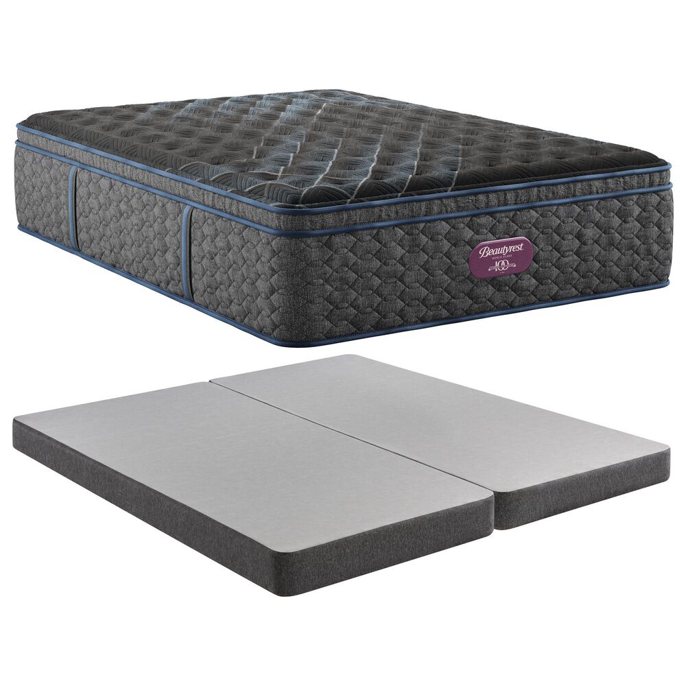 Simmons World Class Level Four Firm Pillow Top California King Mattress with Low Profile Box Spring, , large