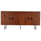 Home Trends & Design Verbania 67" Sideboard in Pecan Brown, , large