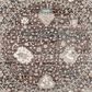Surya Carlisle 5"3" Round Dark Brown, Ivory, Light Sage, Dusty Pink, Pale Blue and Olive Area Rug, , large