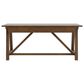 Wycliff Bay Calhoun 2-Piece Writing Desk and Bookcase Set in Whiskey Oak, , large
