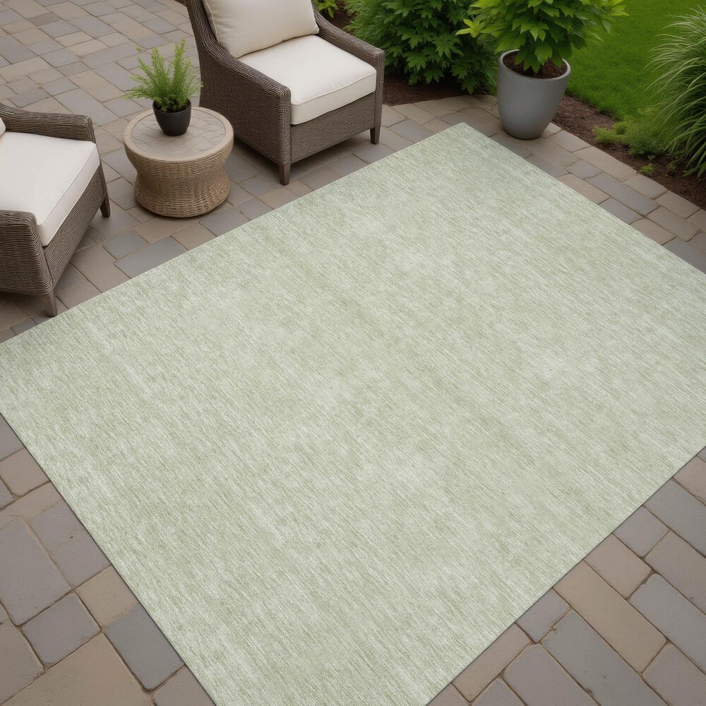 Dalyn Rug Company Soft Essentials Solid Celery 3' x 5' Area Rug, , large