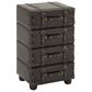 Uma Enterprises 4-Drawer Chest in Black, , large