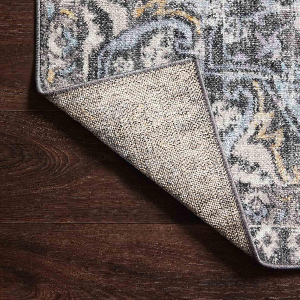 Loloi II Cassandra 2&#39;6&quot; x 4&#39; Charcoal and Gold Area Rug, , large