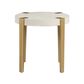 Crystal City End Table in White, , large