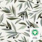 New Haus Olive Branches Muslin Quilt in Green and White, , large