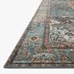 Loloi II Margot 7"6" x 9"6" Ocean and Brick Area Rug, , large