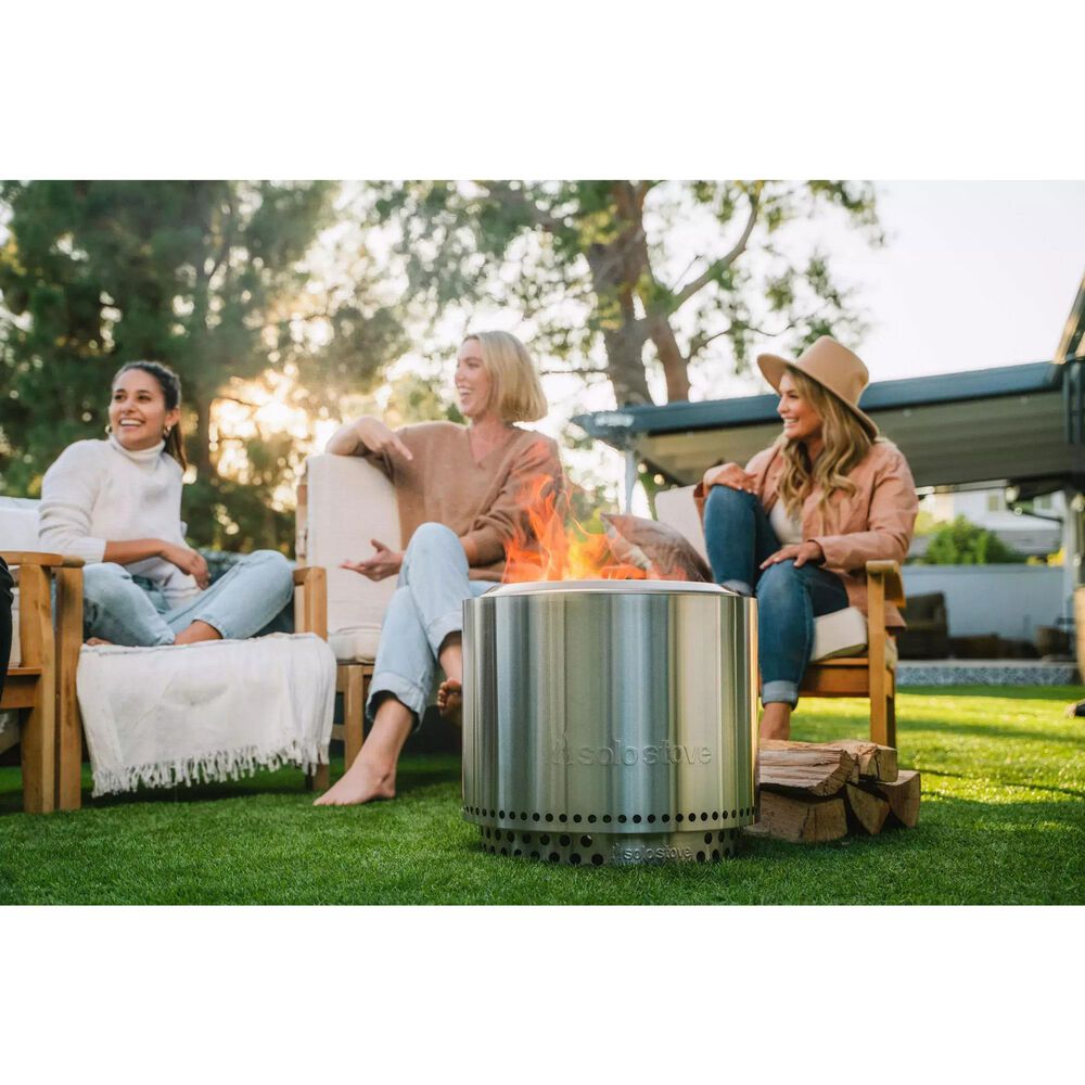 SoloStove Bonfire Backyard Bundle 2.0 in Stainless Steel, , large