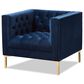 Baxton Studio Zanetta Lounge Chair in Navy, , large