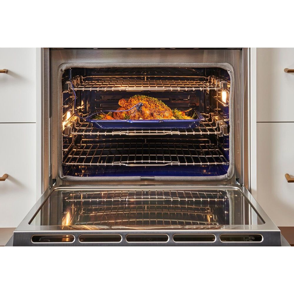 Wolf 30&quot; M Series Contemporary Built-In Single Electric Wall Oven with Convection in Stainless Steel, , large