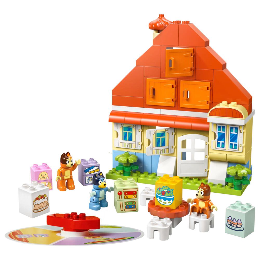 LEGO Bluey"s Family House with Memory Game Building Set in Multicolor, , large