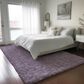 Dalyn Rug Company Voyage VY1 Plum 9" x 12" Area Rug, , large
