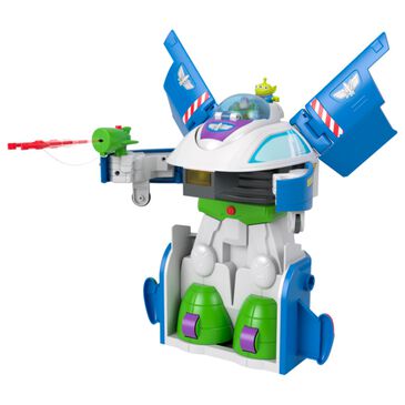 Imaginext Buzz Lightyear Robot Figure, , large
