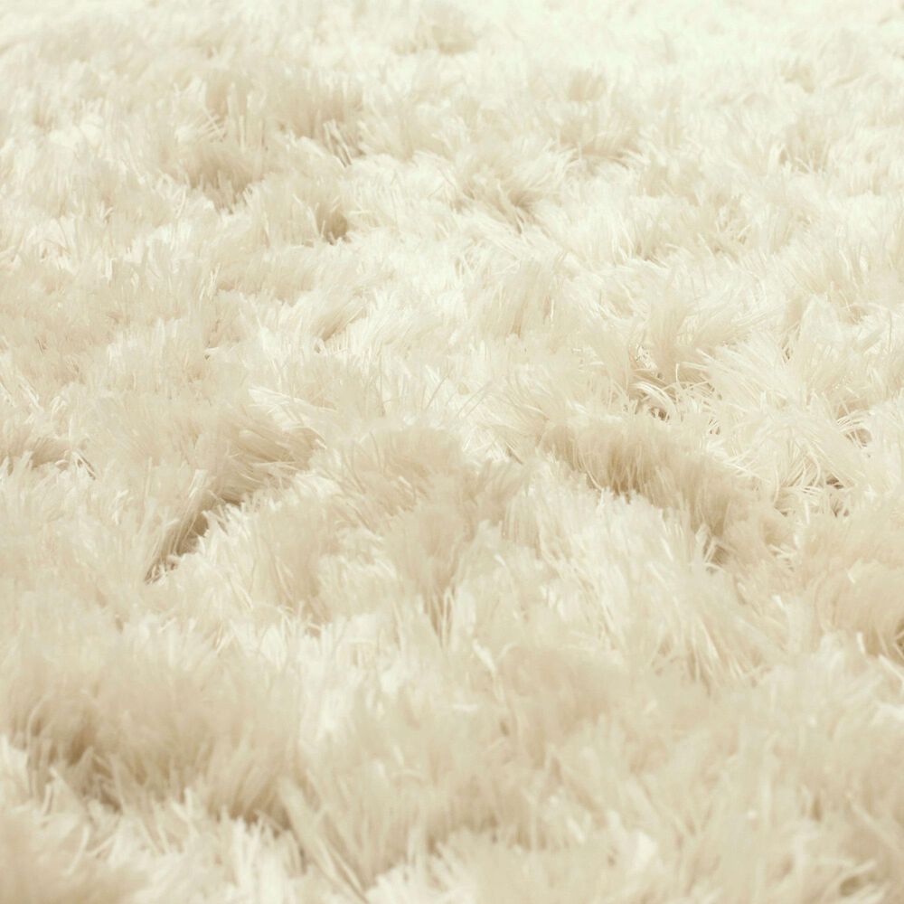 Karastan Billow Shag 5&#39;3&quot; x 8&#39; Ivory Area Rug, , large
