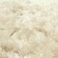 Karastan Billow Shag 5"3" x 8" Ivory Area Rug, , large
