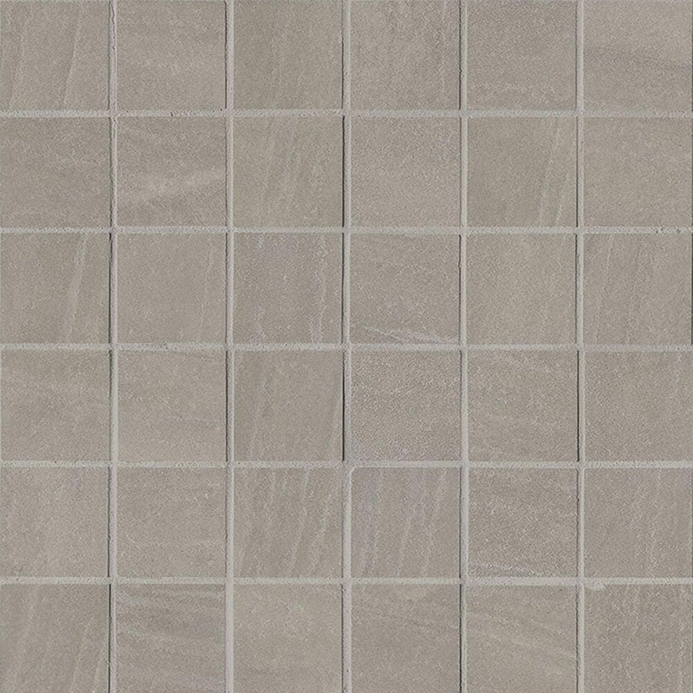MS International Malahari Greige 2" x 2" Square on 12" x 12" Porcelain Mosaic Sheet, , large