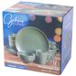 Gibson Home Everyday Plus 12-Piece Stoneware Dinnerware Set in Sage, , large