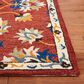Safavieh Micro-Loop 4" x 6" Rust and Blue Area Rug, , large